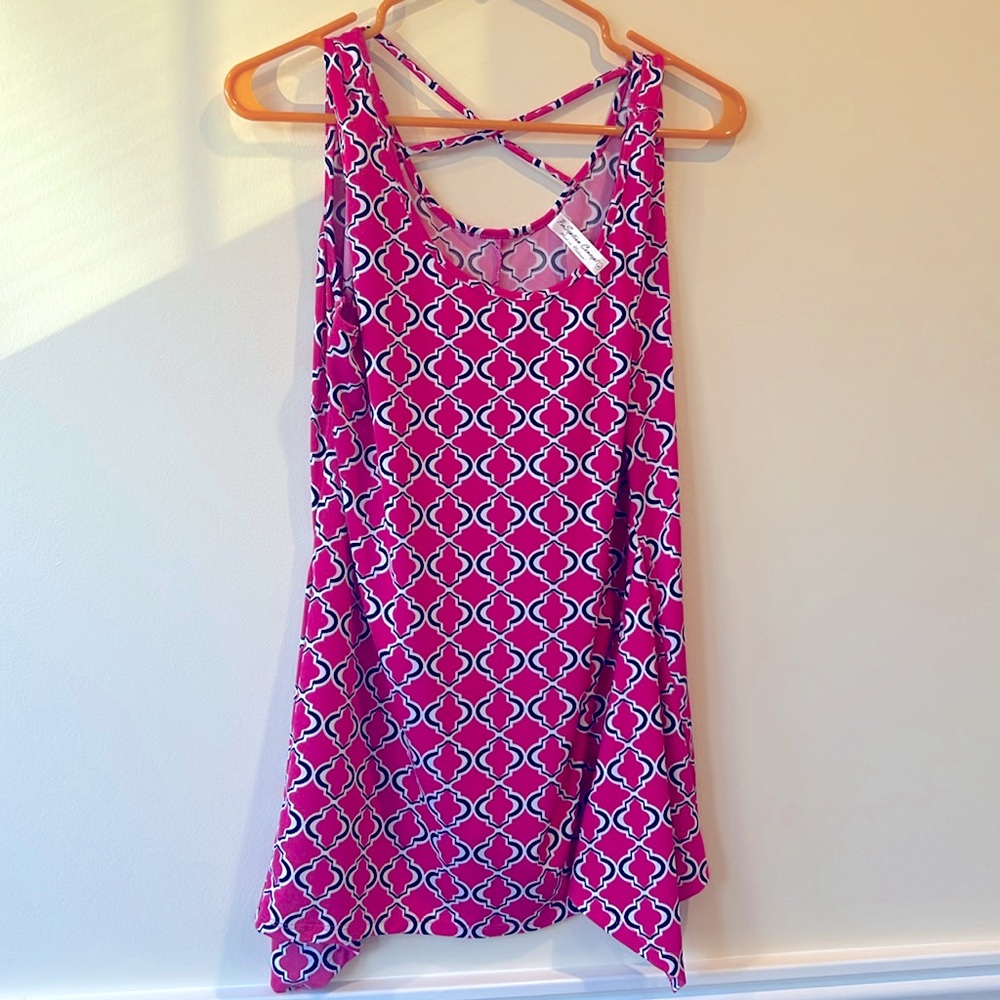 Pink Dress Tank